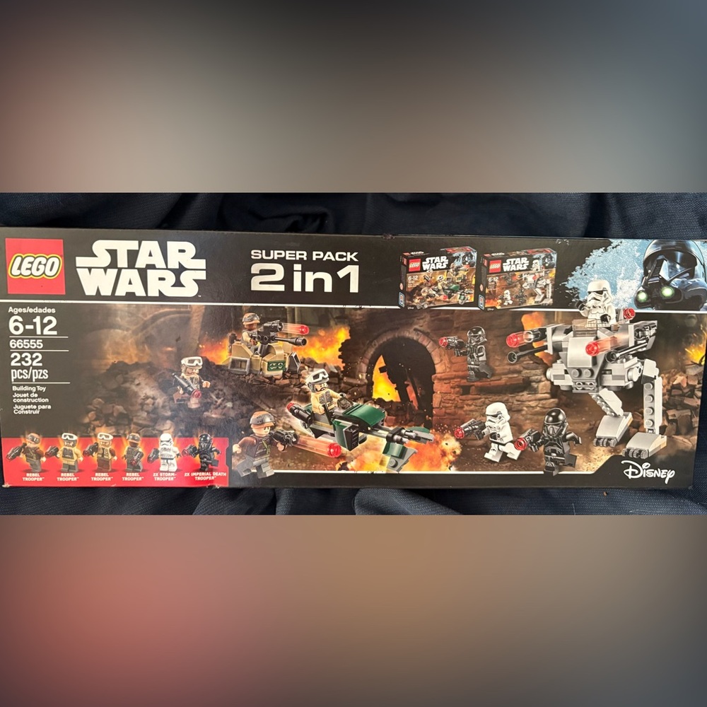 LEGO Star Wars 2-in-1 Super Pack with Red and Black 66555